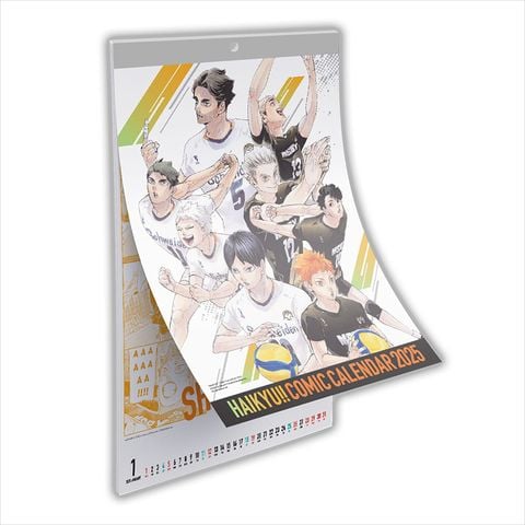 Lịch treo tường Haikyu 2025
