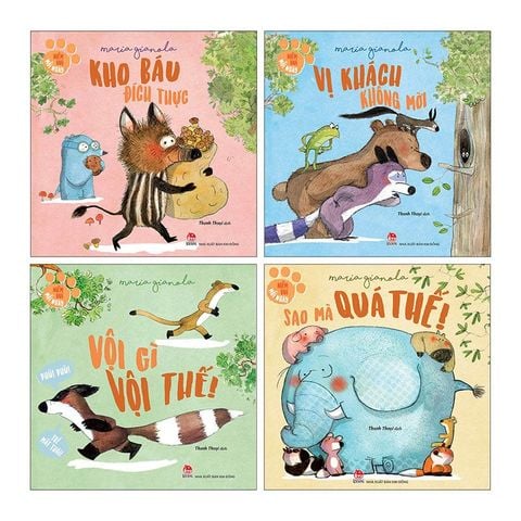 Combo Niềm vui mỗi ngày (4 Cuốn)