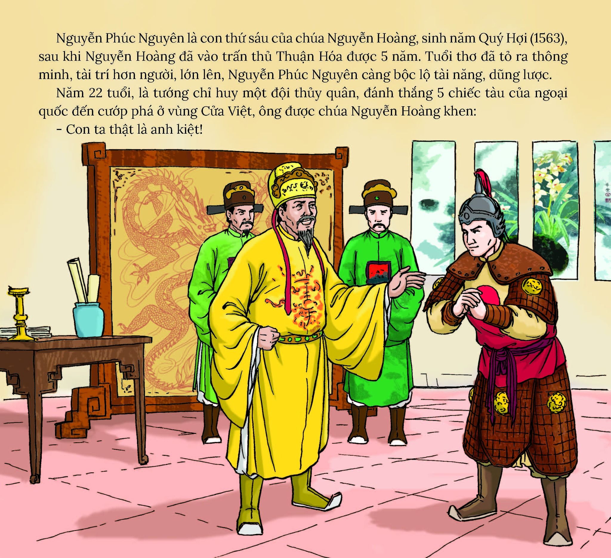 Hào kiệt đất phương Nam Nguyễn Phúc Nguyên Mở cửa thông thương