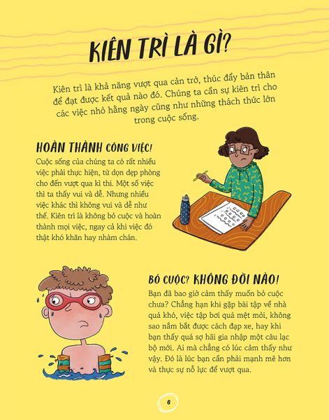 Những đứa trẻ tự tin - Kiên trì là sức mạnh