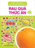 Khéo tay tinh mắt - Sách bóc dán thông minh - Rau quả thức ăn