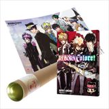 Gia Sư Hitman Reborn! Official Visual Book - Reborn Colore! (Artbook mini) (Tặng Kèm Sticker) + Poster kèm ống bảo vệ