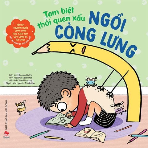 Tạm biệt thói quen xấu - Ngồi còng lưng