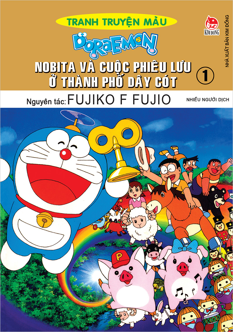 Doraemon Tranh Truyện Màu - Nobita Và Cuộc Phiêu Lưu Ở Thành Phố Dây C –  Nhà Xuất Bản Kim Đồng