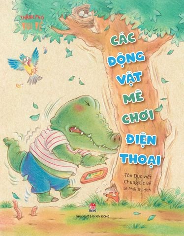 Thành phố vui vẻ - Các động vật mê chơi điện thoại