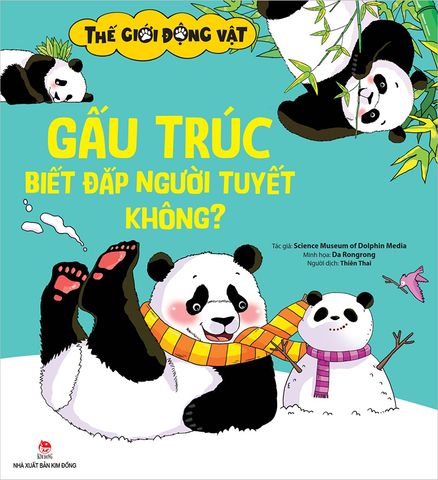 Thế giới động vật - Gấu trúc biết đắp người tuyết không ?