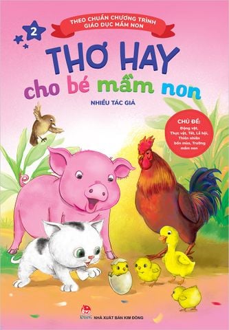 Thơ hay cho bé mầm non - Tập 2 (2021)