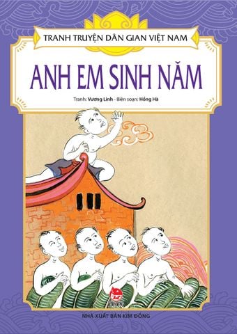 Tranh truyện dân gian Việt Nam - Anh em sinh năm