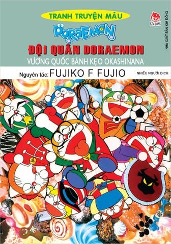 Doraemon tranh truyện màu - Đội quân Doraemon - Vương quốc bánh kẹo Okashinana