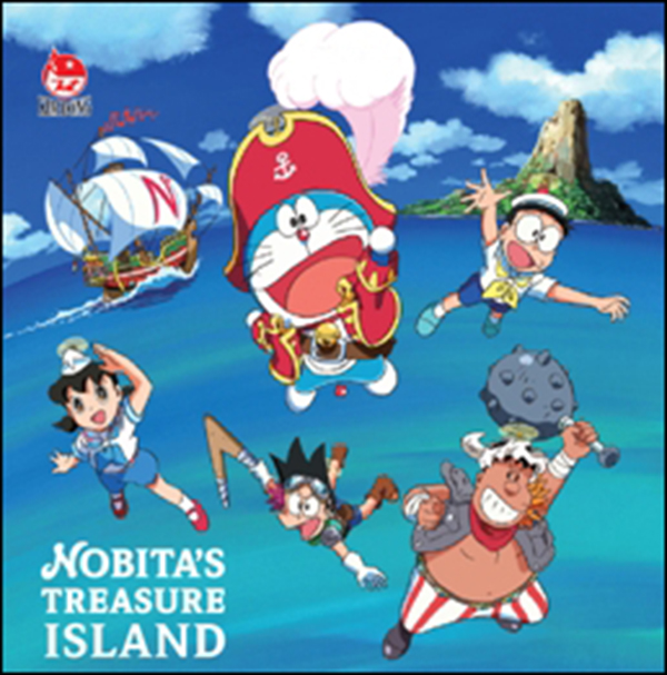 Sổ Xé Writing Pad Nobita’s Treasure Island - Mẫu 1