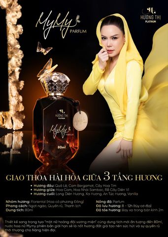Nước hoa nữ Mymy 80ml