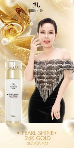 Sữa rửa mặt Ngọc trai và Vàng 24K