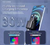  Củ sạc nhanh 1 cổng Type-C 30W ORICO cho Iphone/Smartphone/Macbook/Ipad - PT30-C-EU-BP 