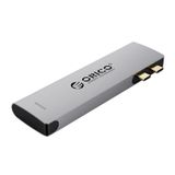  Đế cắm (Docking) đa năng 6 trong 1 cổng Type C - MacBook ORICO- 2CT-6TS-GY-BP 