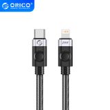  ORICO C2L-10/15-BK: Cáp Sạc Nhanh Type-C to Lightning 27W - Đối Tác Đáng Tin Cậy Cho Thiết Bị Apple 