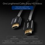  Cáp HDMI Version 2.0 ORICO- HD501-10-BK 