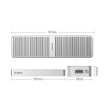  Hộp ổ cứng M222C3-G2-BP ORICO-USB3.1 Gen2 Type-C 10Gbps M.2 NVMe SSD 