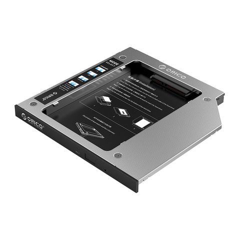  Khay ổ cứng Laptop (Caddy bay) 2.5" SATA 1,2,3 ORICO- M95SS 