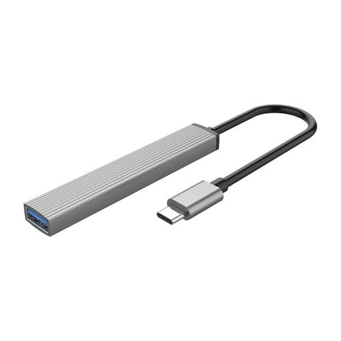  Bộ hub ORICO AH-A13/AH-A12F kiêm đầu đọc thẻ nhớ 4 cổng USB 3.0 2.0 bằng nhôm 