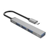  Bộ hub ORICO AH-A13/AH-A12F kiêm đầu đọc thẻ nhớ 4 cổng USB 3.0 2.0 bằng nhôm 