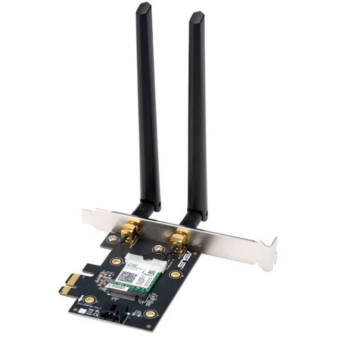  CARD MẠNG PCI EXPRESS CHUẨN AX 3000- THẾ HỆ WIFI 6 ĐẦU TIÊN TRÊN THẾ GIỚI ASUS- PCE-AX3000 