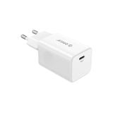  Củ sạc nhanh 1 cổng GaN Type-C 65W ORICO dành cho Điện thoại/Máy tính bảng/Laptop- PV65-EU-C 