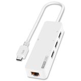  Bộ chuyển đổi USB Type-C sang Ethernet RJ45 Gigabit và 3 cổng USB 3.0 TOTOLINK U1003C 