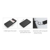  HỘP ĐỰNG Ổ CỨNG 2.5" SSD/HDD SATA 3 USB 3.0 ORICO 2577U3 Hàng Chính Hãng 