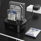  ĐẾ ĐỰNG Ổ CỨNG 2 KHE CẮM 3.5" VÀ 2.5" SATA 3 USB 3.0 ORICO 6228US3-C Hàng Chính Hãng 