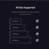  Ổ cứng di động Orico PVM2F + SSD Hikvision 128G Hàng Chính Hãng 