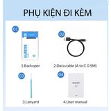  Hộp Đựng Ổ Cứng 2.5 Backuper SSD/HDD SATA 3 USB 3.0 ORICO BA2110-CR Hàng Chính Hãng 