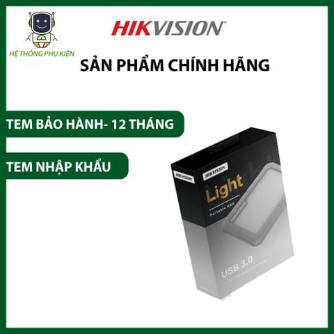  Ổ cứng gắn ngoài HDD kèm túi HIKVISION HS-EHDD-T30(STD) Hàng Chính Hãng 