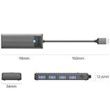  Hub 4 cổng USB3.0 ORICO PAPW3AT Hàng Chính Hãng 