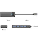  Hub 4 cổng USB3.0 ORICO PAPW3AT Hàng Chính Hãng 