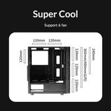  Vỏ máy tính A12-305-BK ORICO Hàng Chính Hãng 