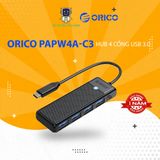  Hub 4 cổng USB3.0 ORICO PAPW4A-C3 Hàng Chính Hãng 