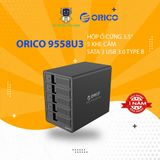  Hộp Ổ Cứng 3.5" 5 Khe Cắm SATA 3 USB 3.0 Type B ORICO 9558U3 Hàng Chính Hãng 