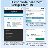  Hộp Đựng Ổ Cứng 2.5 Backuper SSD/HDD SATA 3 USB 3.0 ORICO BA2110-CR Hàng Chính Hãng 