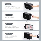  Hộp Ổ Cứng 3.5" 5 Khe Cắm SATA 3 USB 3.0 Type B ORICO 3559U3 Hàng Chính Hãng 