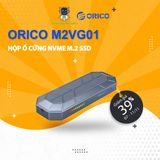  Box Ổ Cứng SSD M2 NVME RGB Tốc Độ 10Gbps ORICO M2VG01-C3 Hàng Chính Hãng 