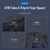  Hộp ổ cứng ORICO 2.5" SSD/HDD SATA 3 USB 3.0 2189U3-V1 Hàng Chính Hãng 