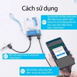  Hộp Đựng Ổ Cứng 2.5 Backuper SSD/HDD SATA 3 USB 3.0 ORICO BA2110-CR Hàng Chính Hãng 