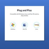  BỘ CHIA USB HUB ORICO TWU3-7A Hàng Chính Hãng 