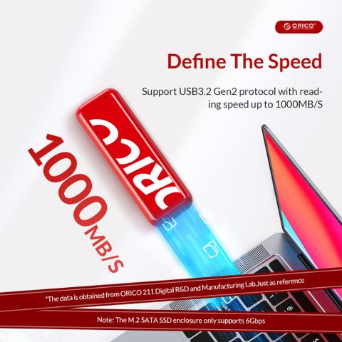  Ổ cứng di động Orico CPM2C3 + SSD Hikvision 128G Hàng Chính Hãng 