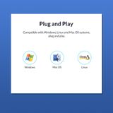  BỘ CHIA USB HUB ORICO TWU3-7A Hàng Chính Hãng 