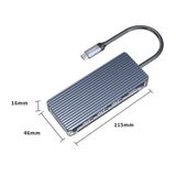  Đế Cắm Đa Năng 6 Trong 1 Cổng Type C ORICO WB-6TS Hàng Chính Hãng 