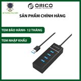  BỘ CHIA USB HUB 4 CỔNG USB 3.0 ORICO W6PH4 Hàng Chính Hãng 