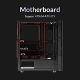  Vỏ máy tính A12-105-BK ORICO Hàng Chính Hãng 