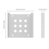  Khay Ổ Cứng (Caddy Bay) Từ 2.5" Sang 3.5"  AC325-1S-V1 ORICO Hàng Chính Hãng 