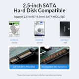  Hộp Ổ Cứng 2.5" SSD/HDD ORICO 25PW1-U3 Hàng Chính Hãng 
